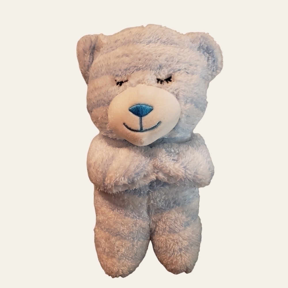 HOMERBEST Praying Bear Plush Blue Now I lay Me Down to Sleep Works! Pray+